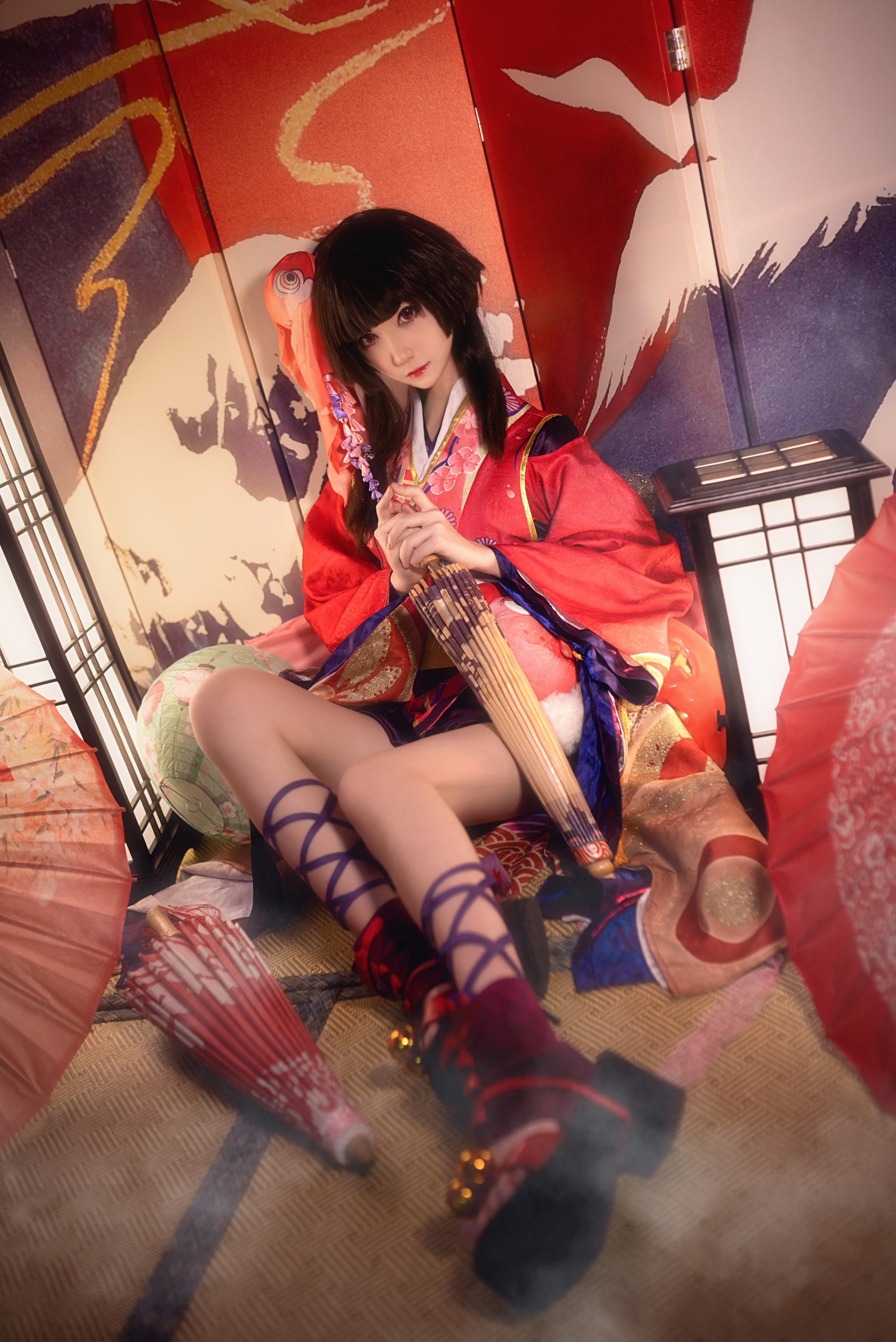 图片[1]-南桃Momoko – NO.043 神乐和服 [13P]-XikXak